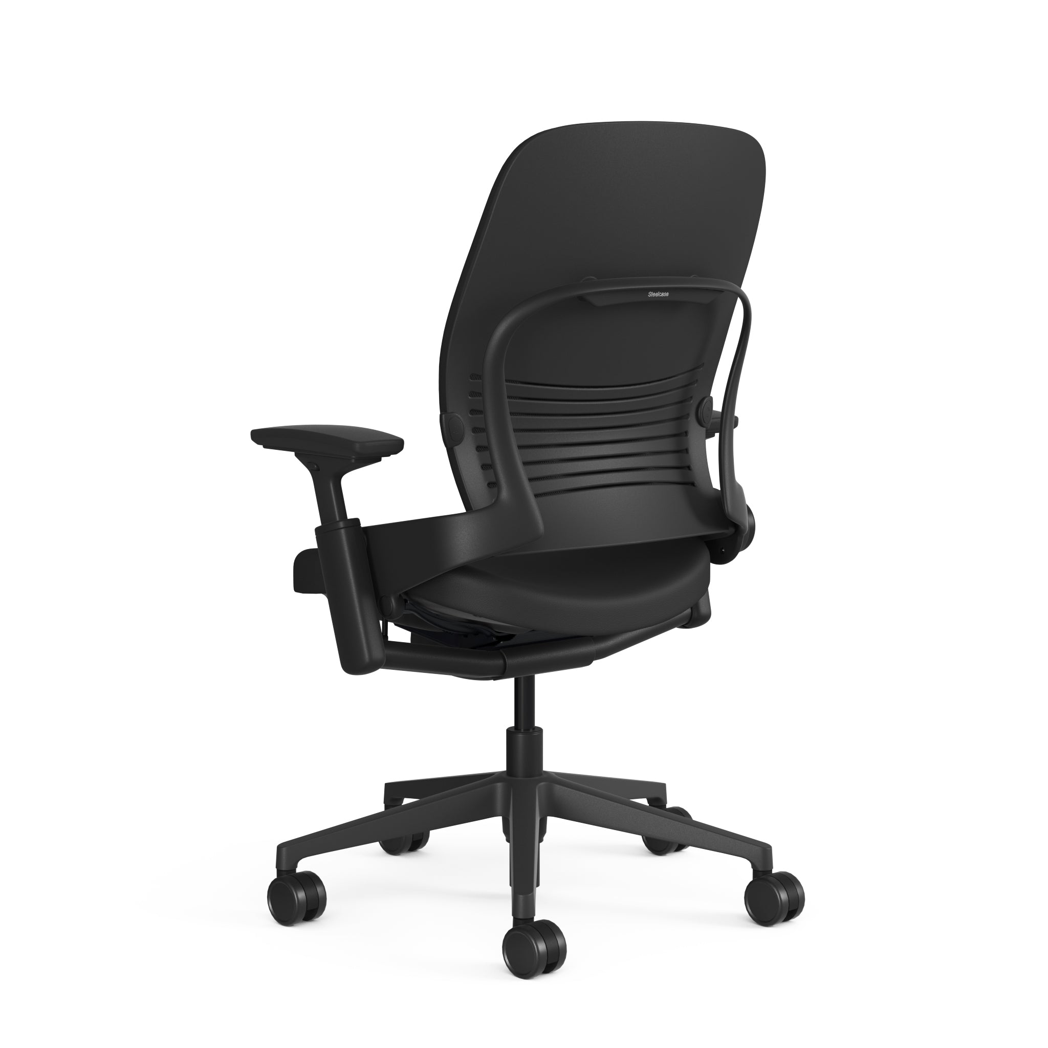 Upholstered Black Montana Leather