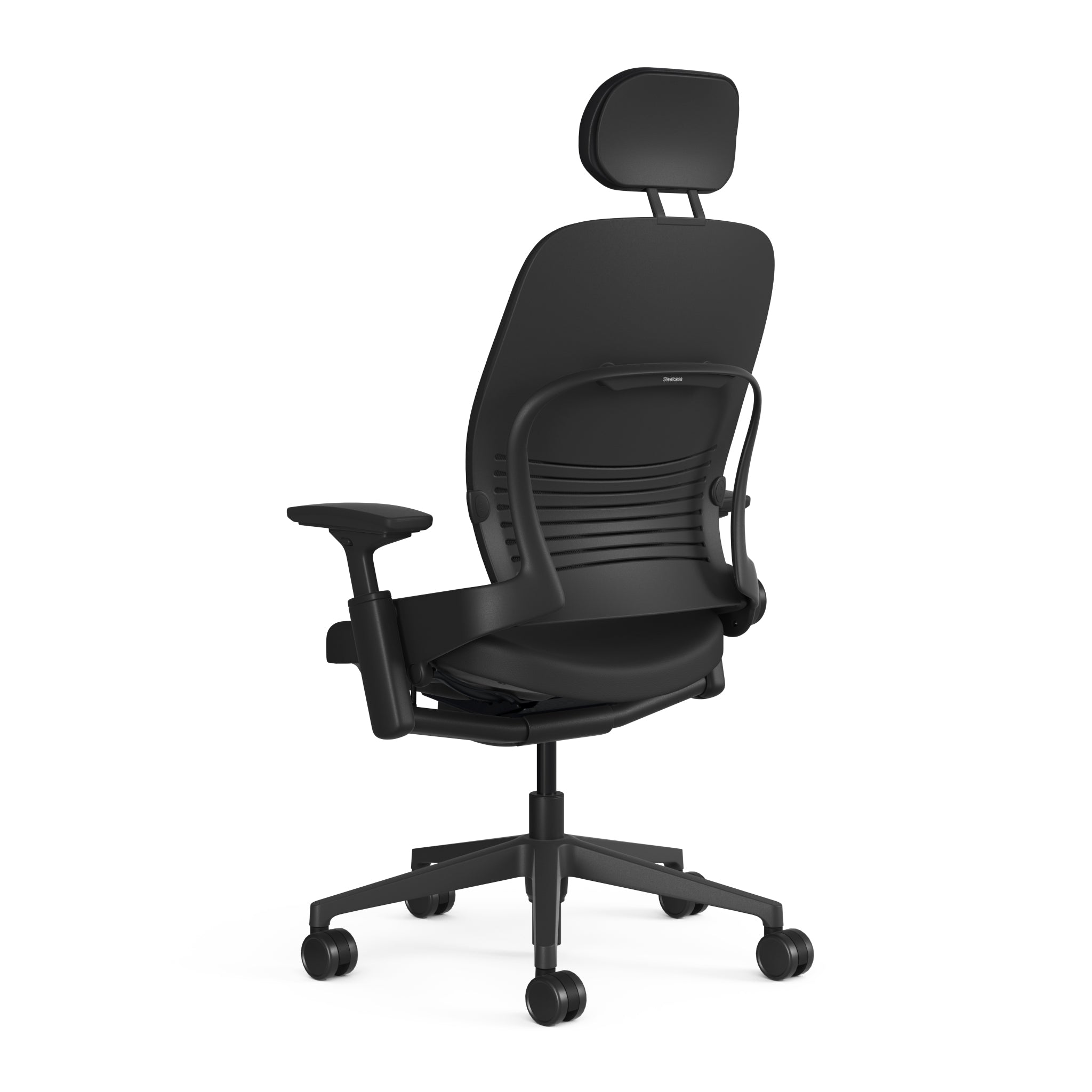 Upholstered Black Montana Leather