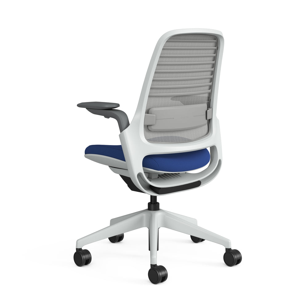 Meshback 3D Knit Nickel; Seat Cogent Royal Blue; Frame Seagull