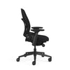 Upholstered Back Era Onyx; Seat Era Onyx; Frame Black