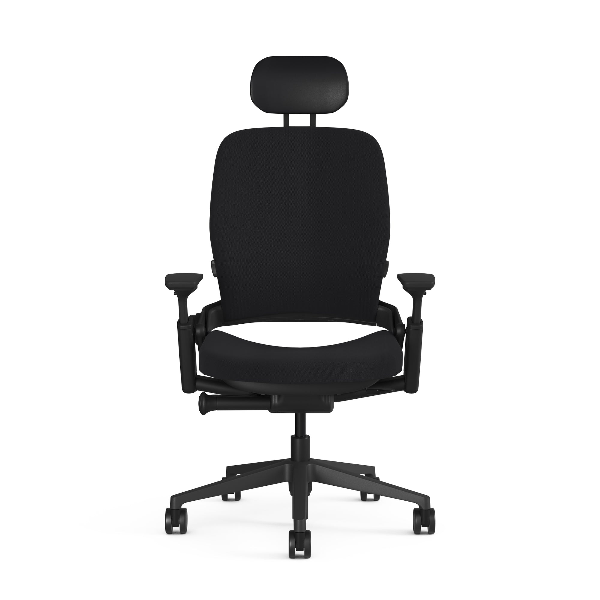 Upholstered Back Era Onyx; Seat Era Onyx; Frame Black