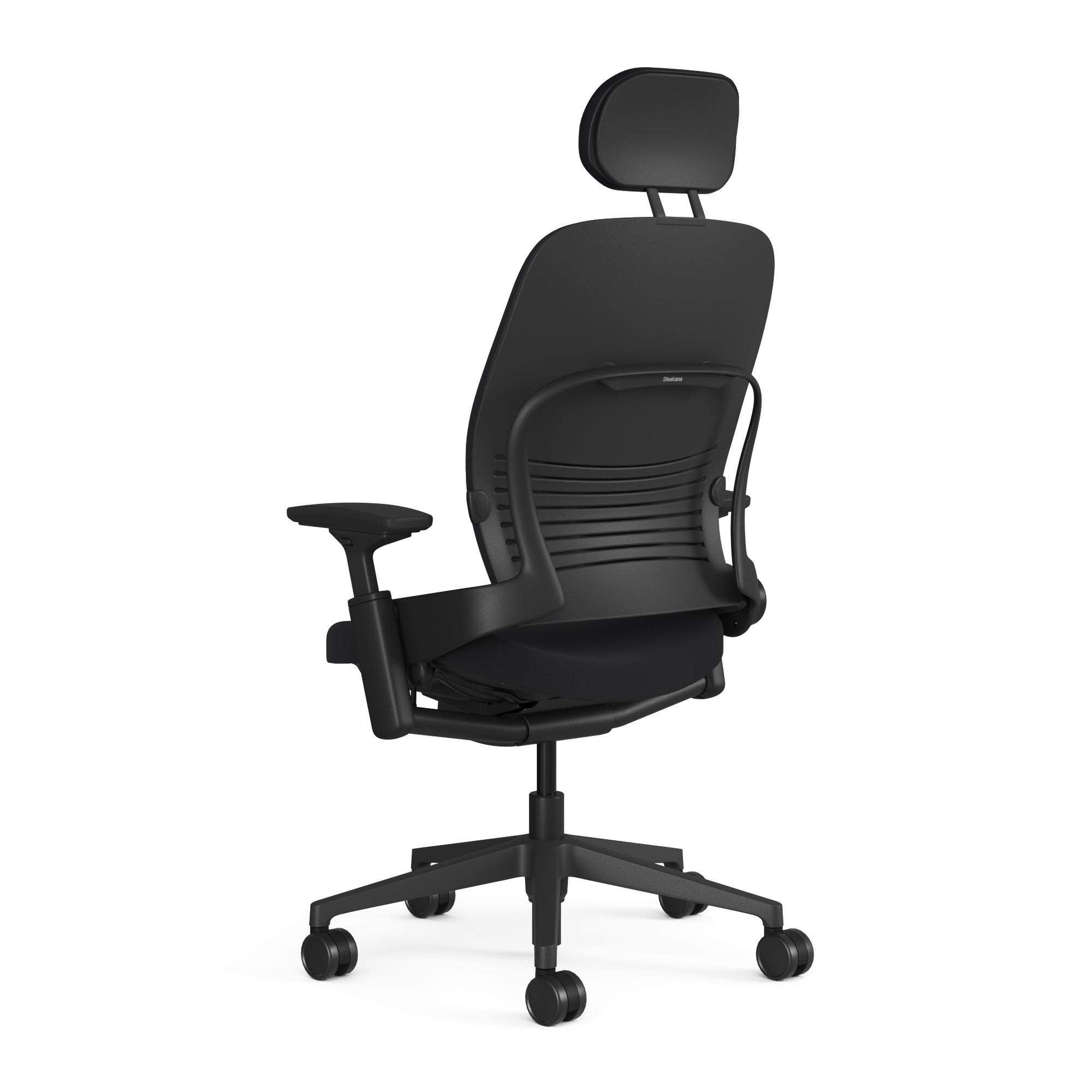 Upholstered Back Era Onyx; Seat Era Onyx; Frame Black