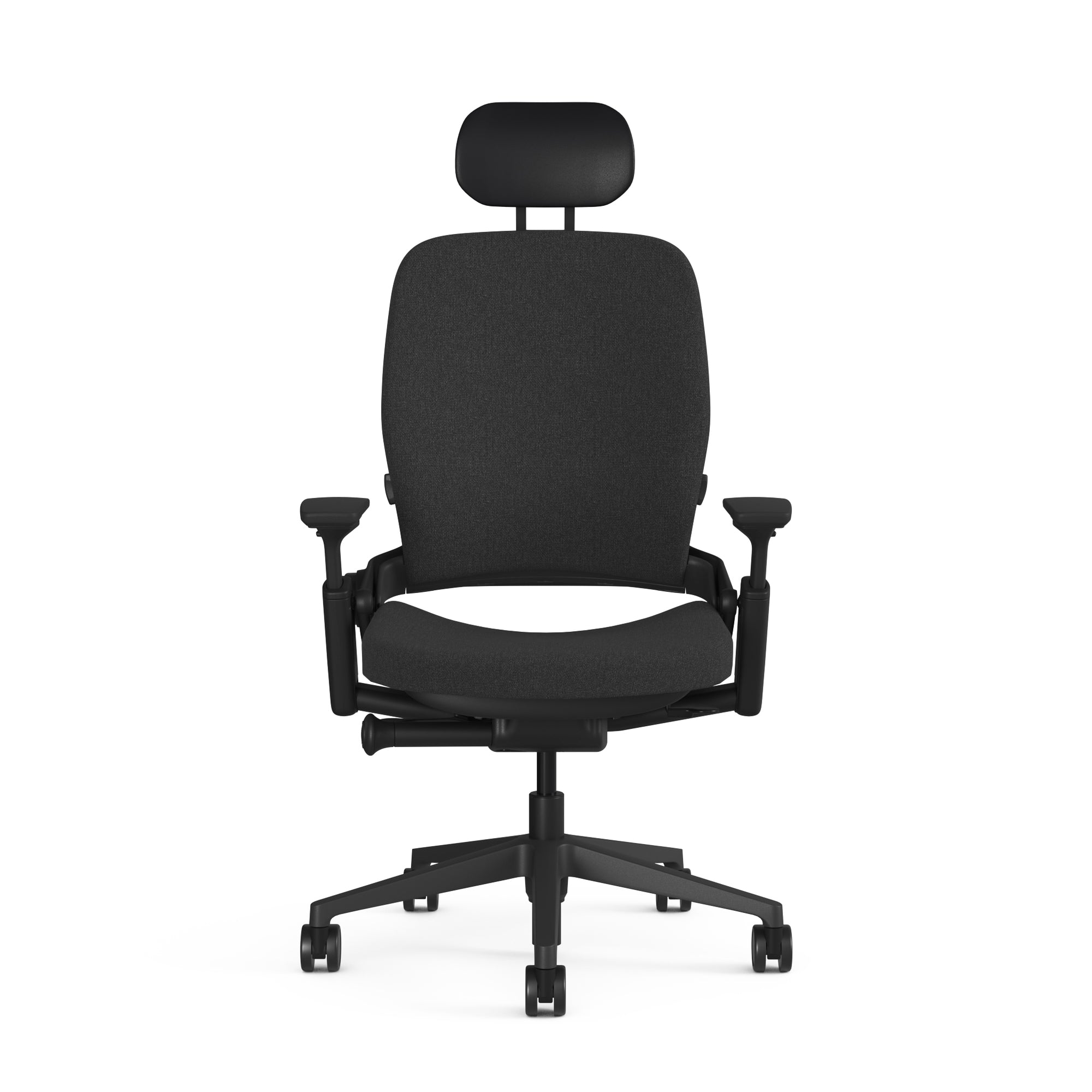 Upholstered Medley Pepper Black; Black Frame