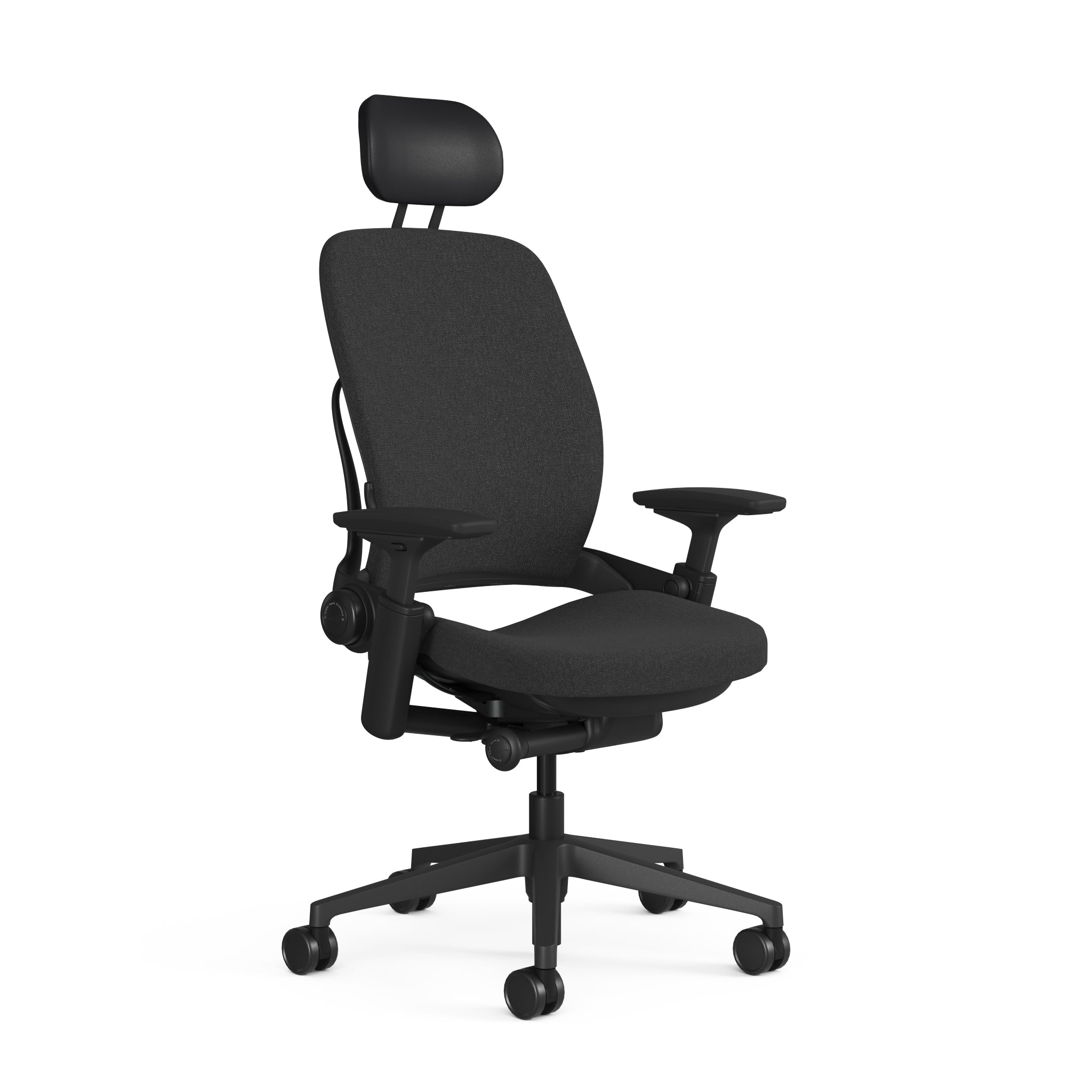Upholstered Medley Pepper Black; Black Frame