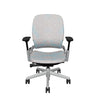 Upholstered Back Medley Sky Blue; Seat Medley Sky Blue; Frame Platinum