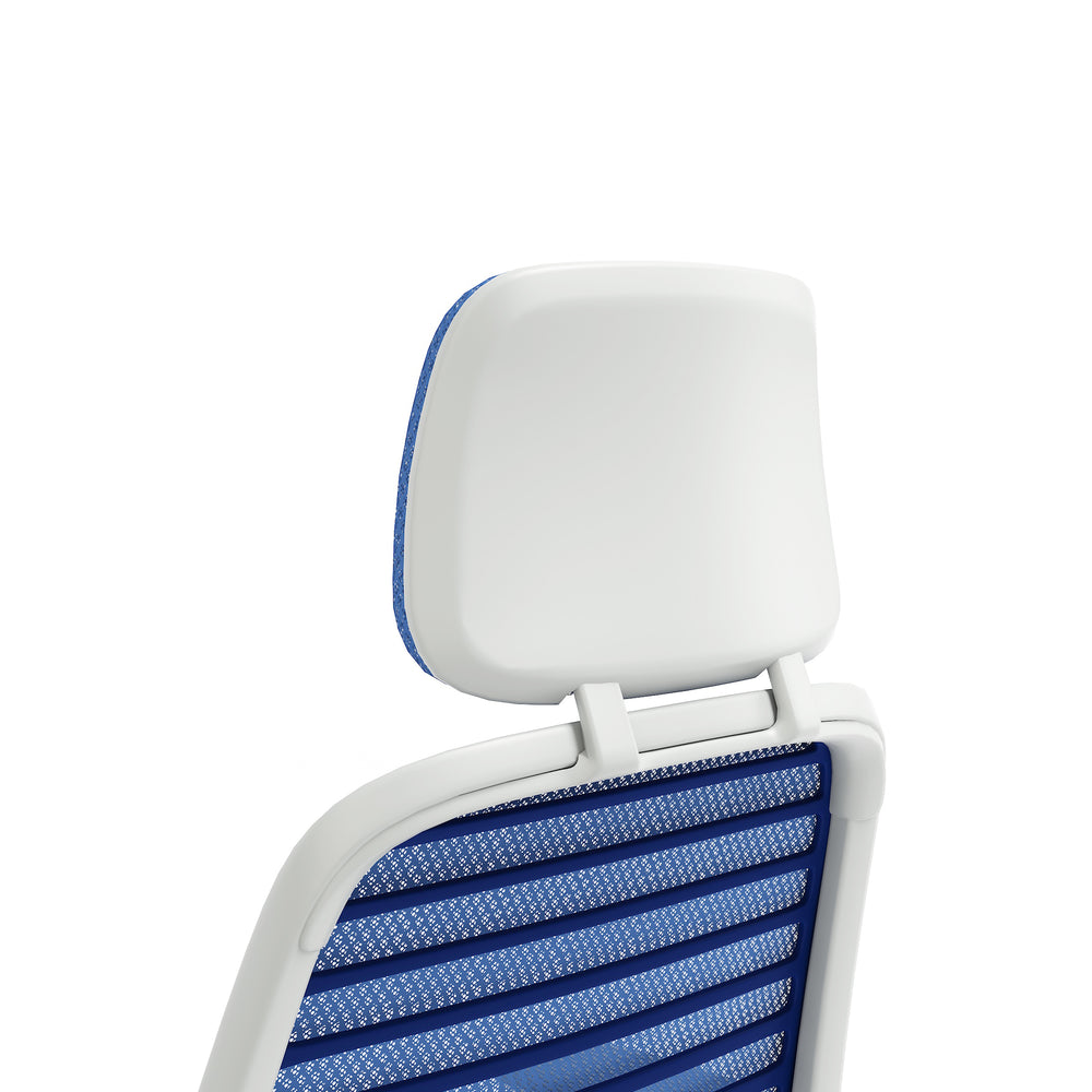 Meshback 3D Microknit Royal Blue; Seat Fabric Cogent Royal Blue; Frame Seagull