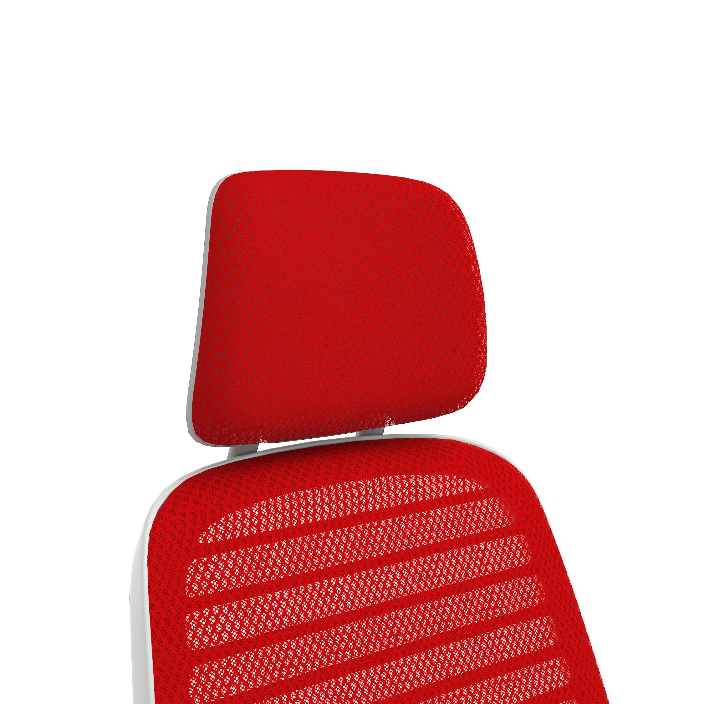 Meshback 3D Microknit Scarlet; Seat Fabric Cogent Scarlet; Frame Seagull