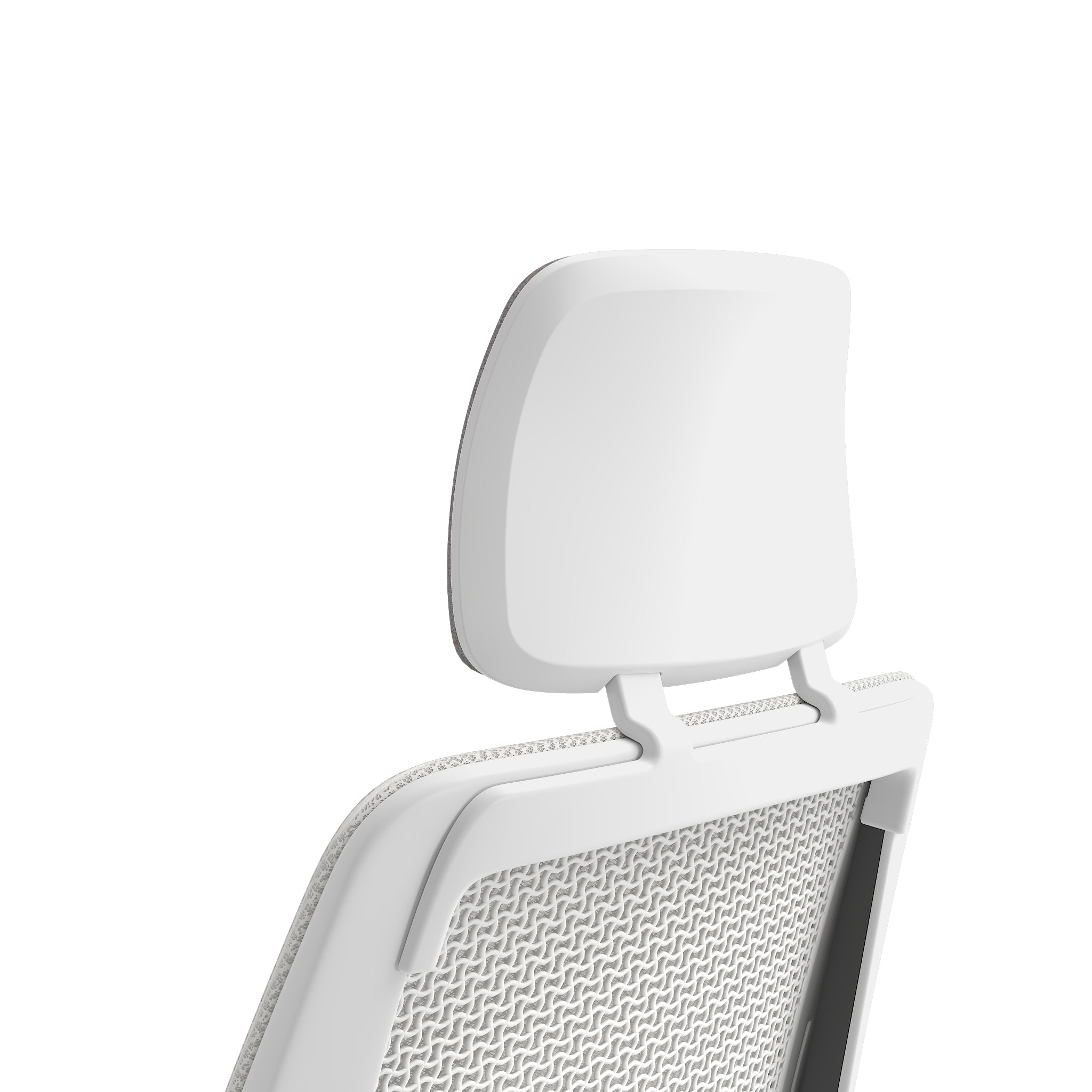 Meshback 3D Microknit Medley Grey Brown, Adjustable Lumbar