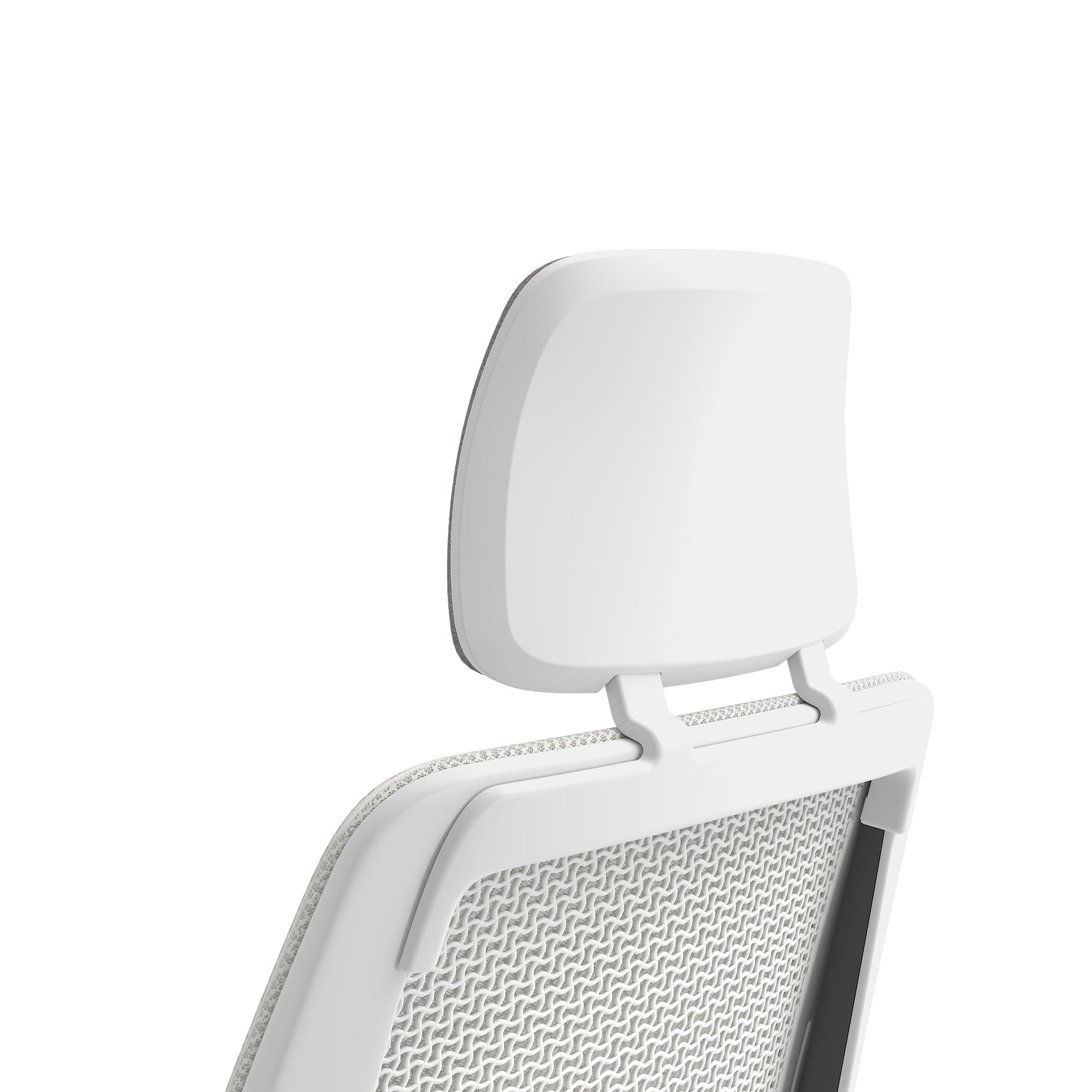 Meshback 3D Microknit Medley Grey Brown, Adjustable Lumbar