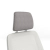 Meshback 3D Microknit Medley Grey Brown, Adjustable Lumbar