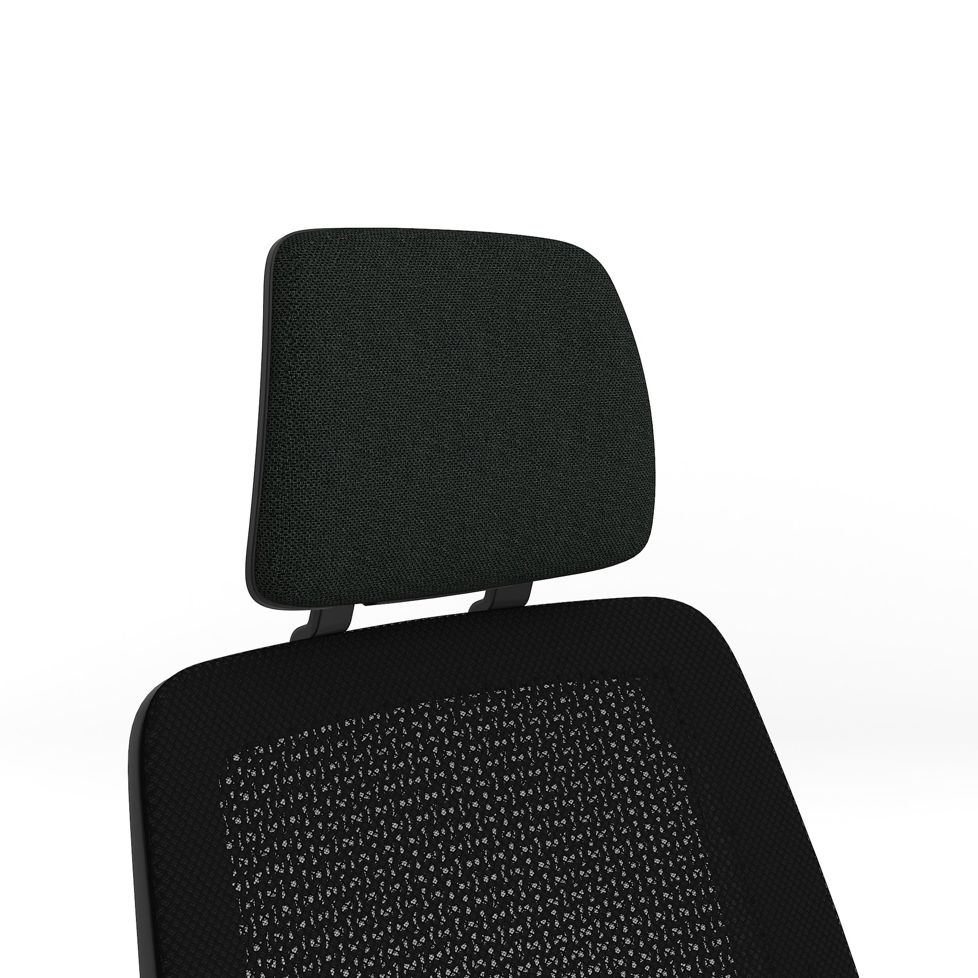 Meshback 3D Microknit New Black Henry, Adjustable Lumbar